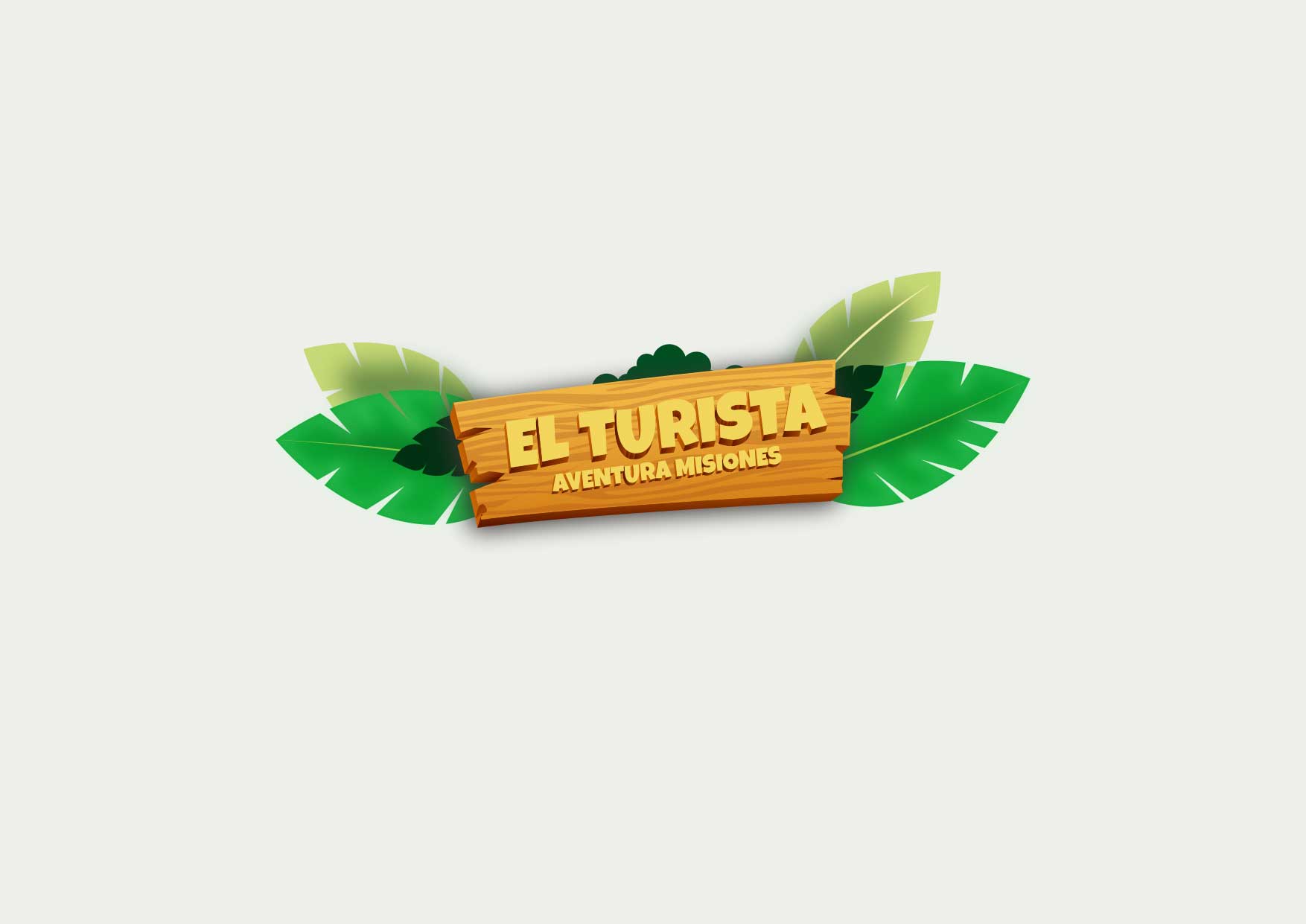 Logo El Turista Aventura Misiones sobre fondo neutro