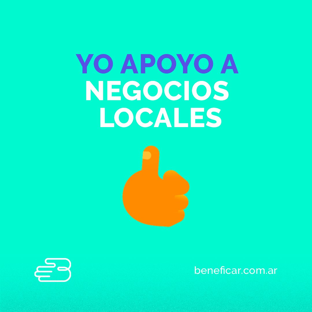 Post Yo apoyo a negocios locales de Beneficiar