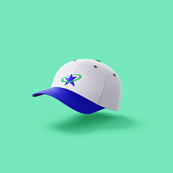 Aplicación de identidad Búfalo en gorra