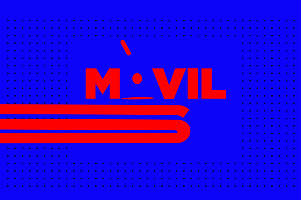 Logo Móvil Fest Live en blanco y negro
