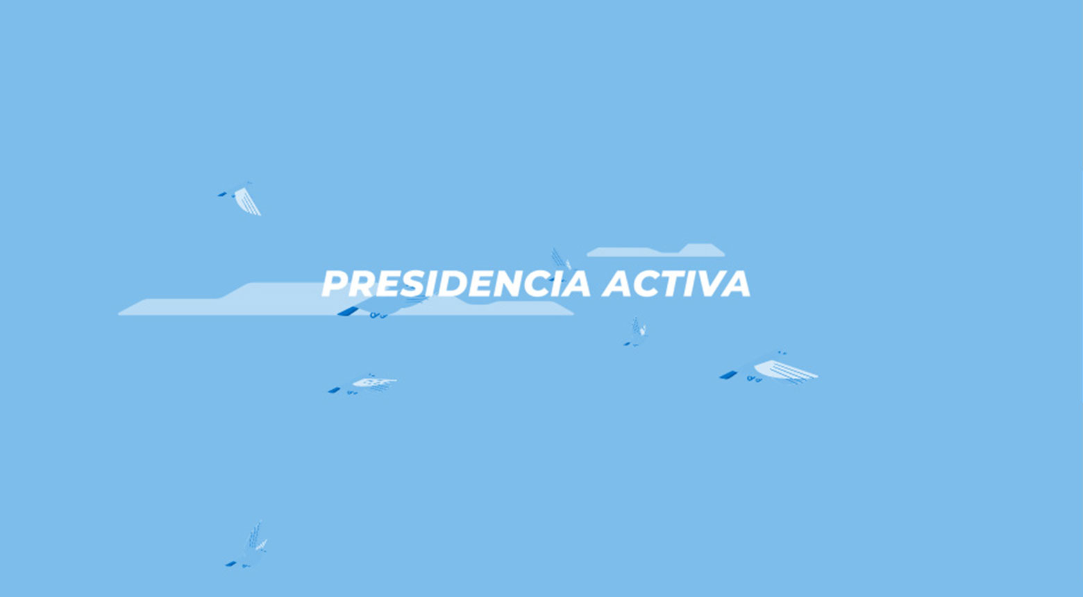Placa de apertura Presidencia Activa