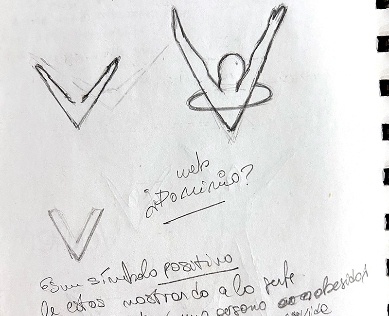 Aplicación de símbolo Vautier en remera